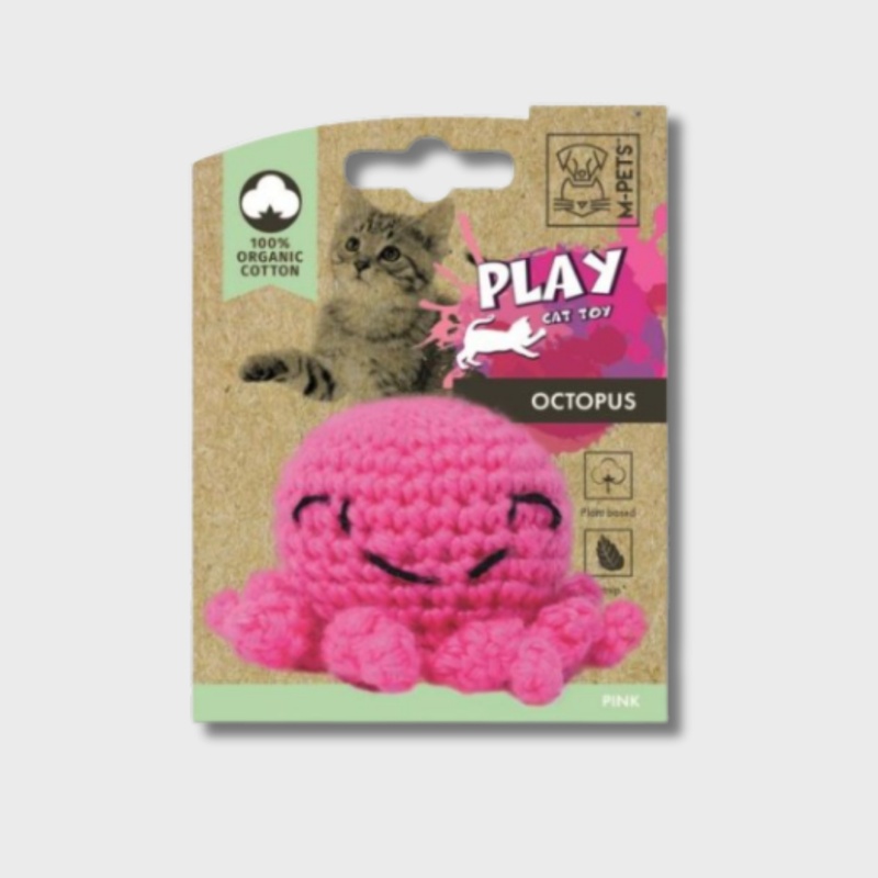 Игрушка для кошек Осьминог с кошачьей мятой, Mpets
