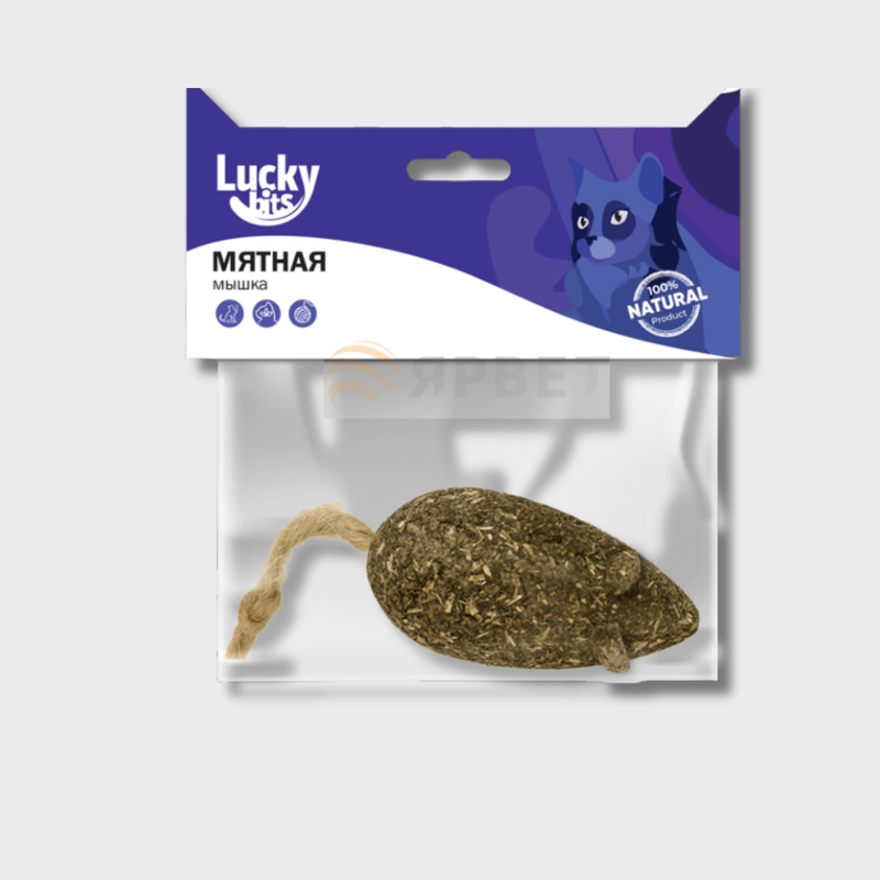Мышь из кошачьей мяты Lucky bits для кошек