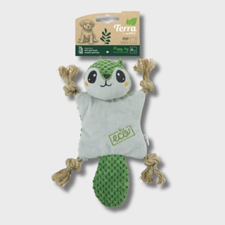 Мягкая игрушка для щенков TERRA PIP, белка-летяга